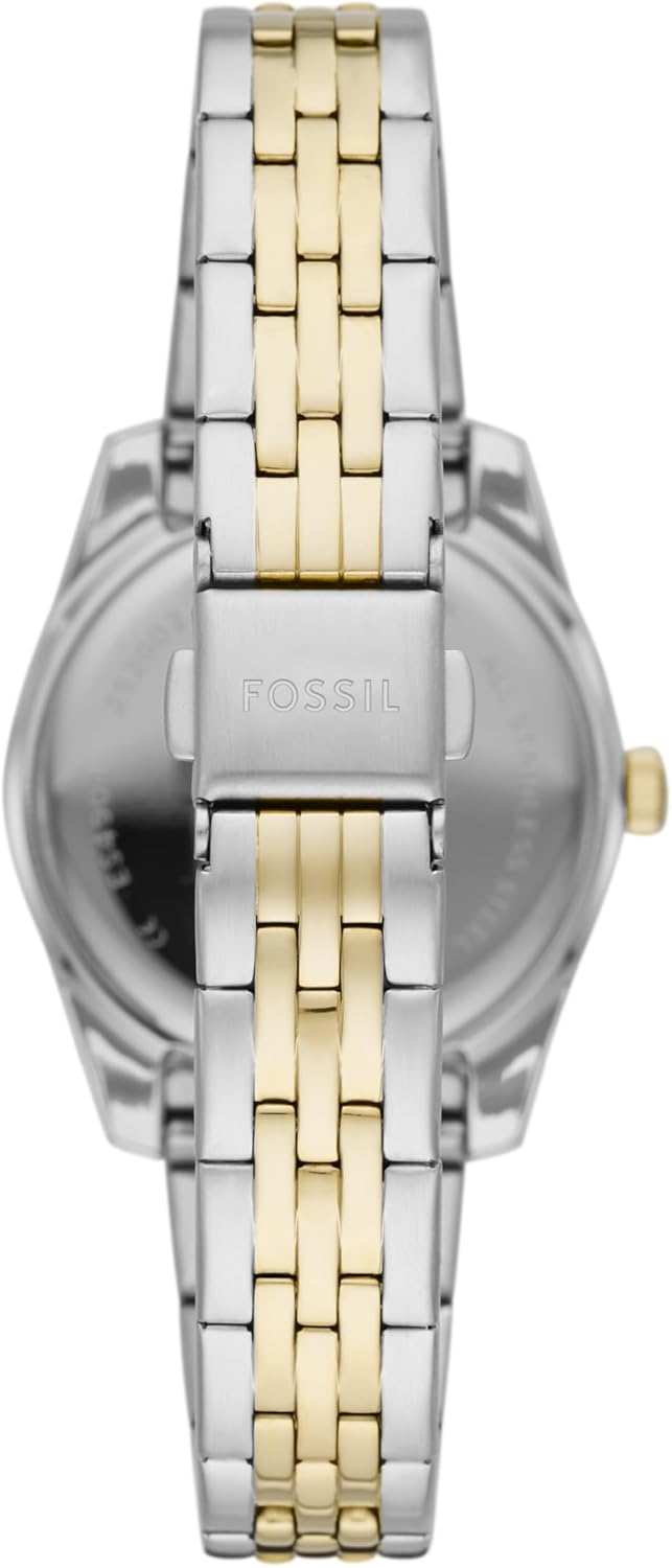 Gold Silver Stainless Steel Quartz Watch N772