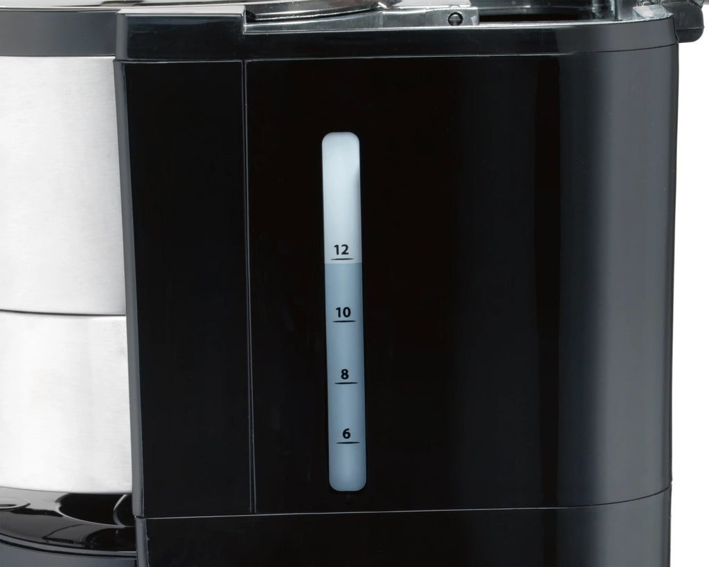 12 Cups Black Programmable Coffee Maker T154