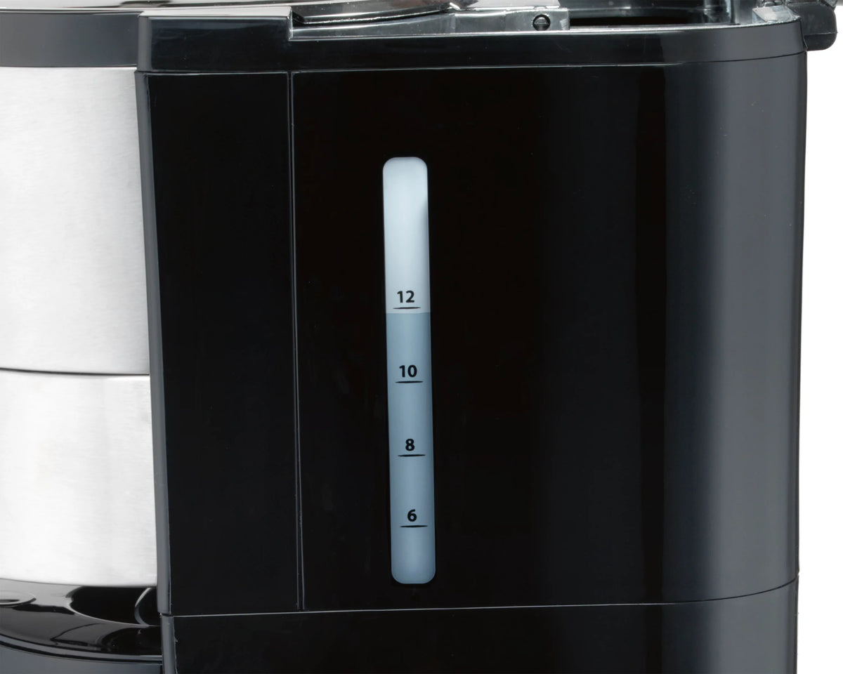 12 Cups Black Programmable Coffee Maker T154