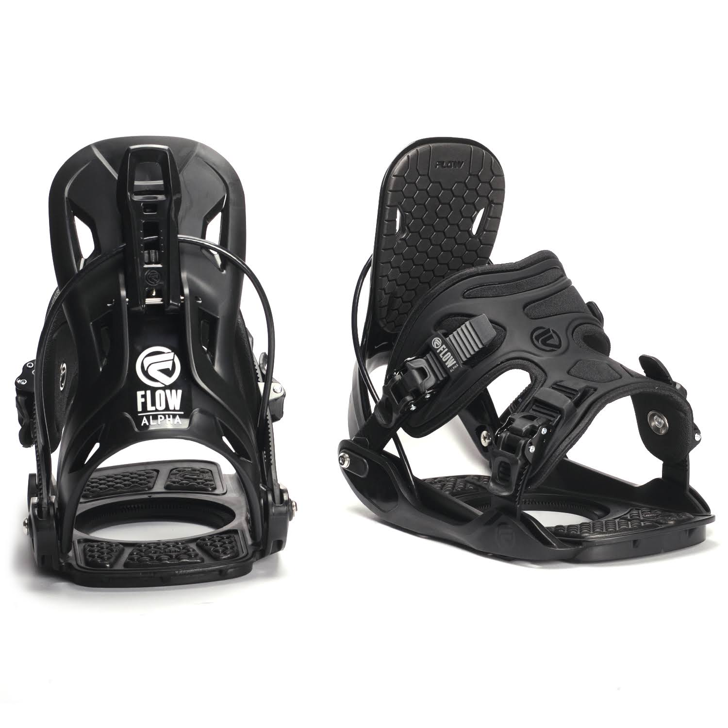 Black Snowboard Bindings Z738590