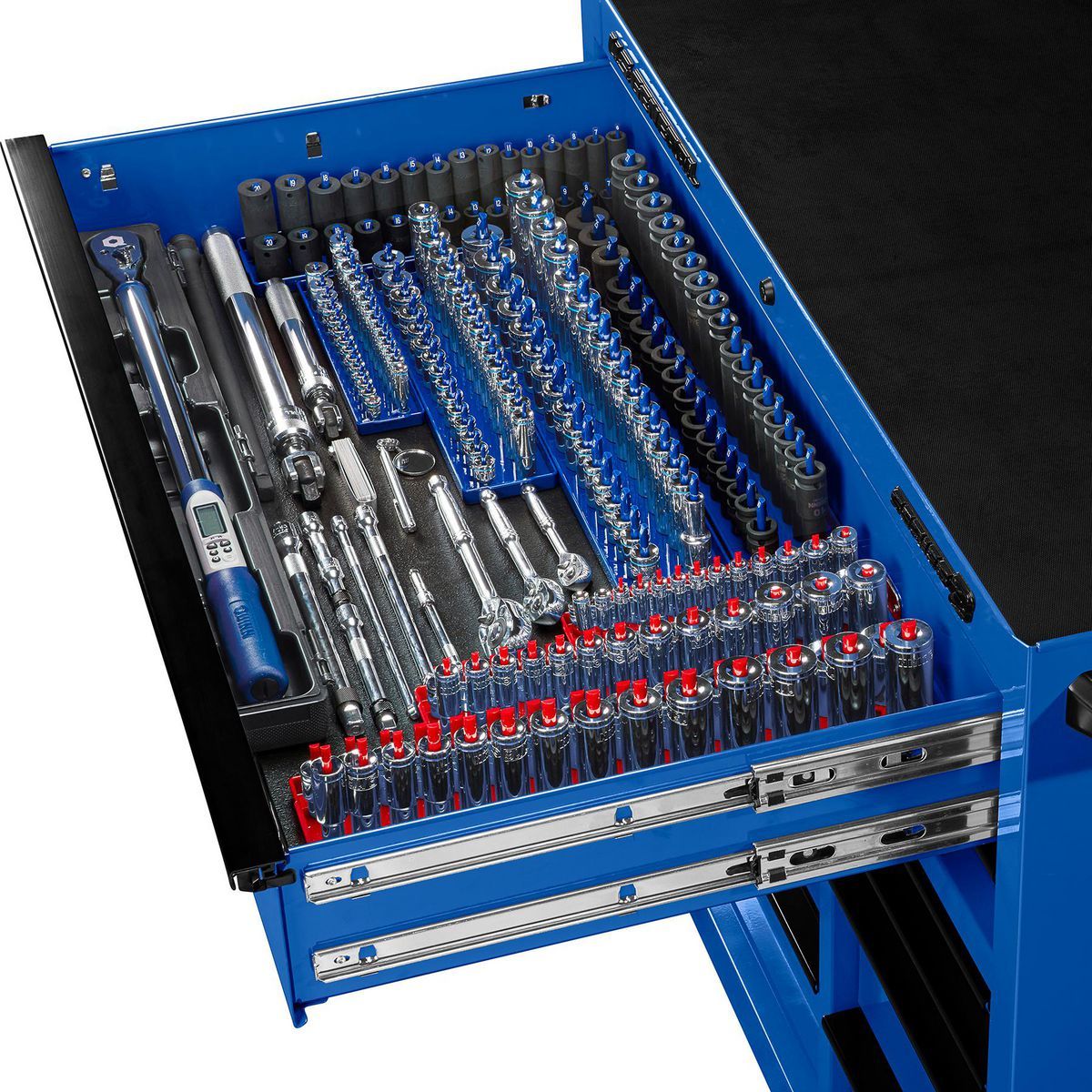 42 in. x 22 in. Blue Roll Cab V179