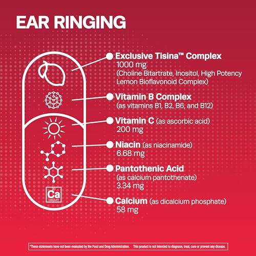 100 Caplets Flavonoid Ear Health Vitamins F4541