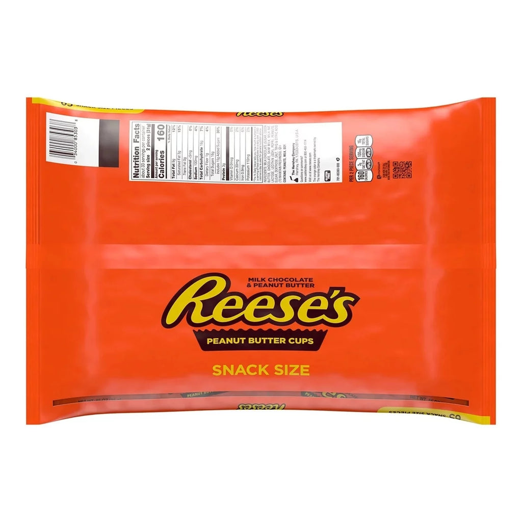 Milk Chocolate Peanut Butter Snack Size Cups Candy (36.3 Ounce) B28080