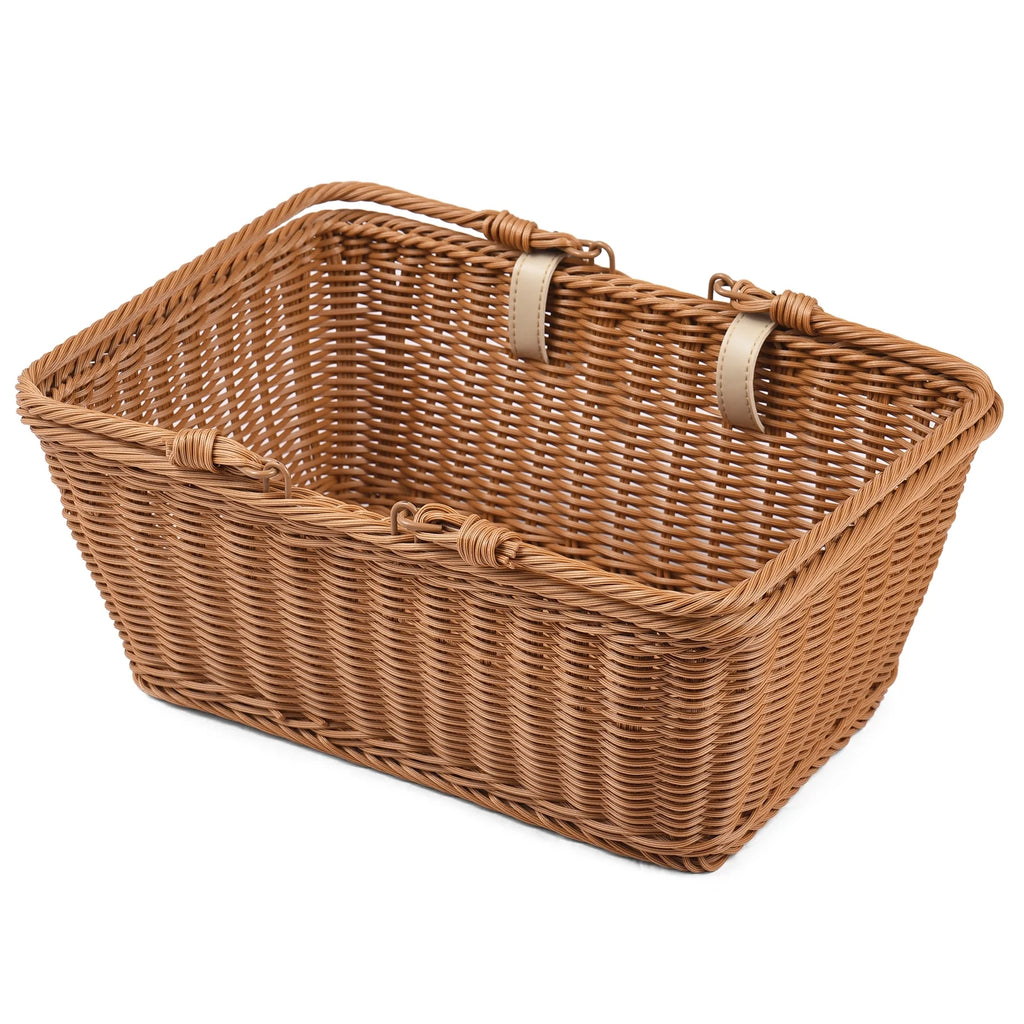 Handlebar Bike Wicker Basket I9689