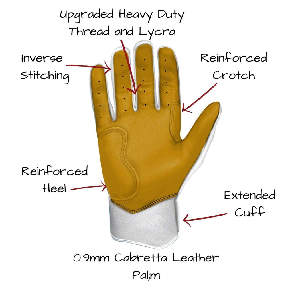 Premium Pro Short Cuff Batting Gloves U545614