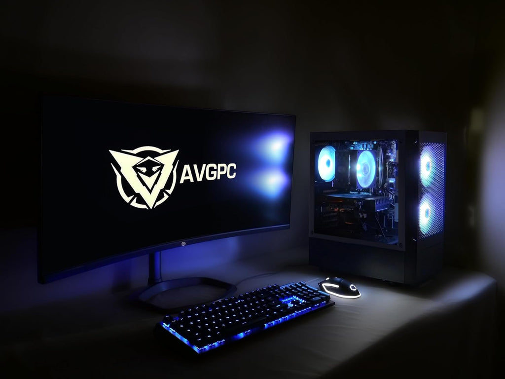 AMD RYZEN 5 5600G 16GB DDR4 RTX 4060 8GB 1TB M.2 NVME SSD Windows 11 Gaming PC P399