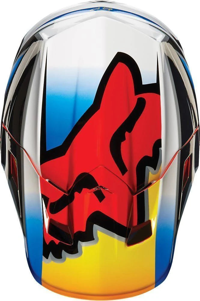 Black Red Motocross Motorcycle Helmet U419024