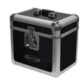 Black Record Utility Case for 70 12" Vinyl Records F984158