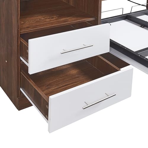 Queen Size Wood Murphy Bed F11769