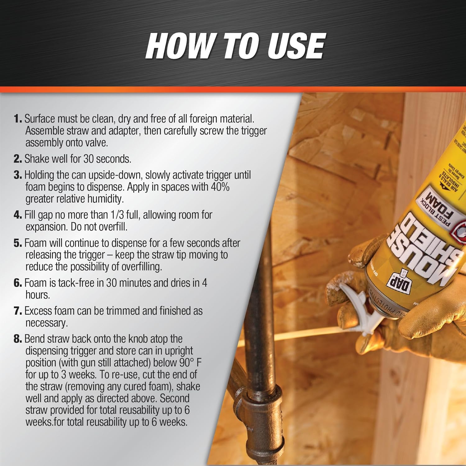12OZ Cream Foam Sealant L60583