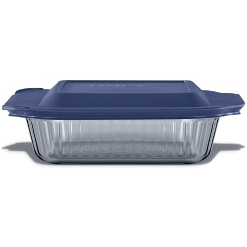 Smoke Glass Baking Dish with Lid O286365