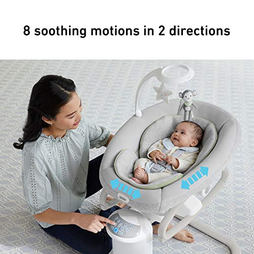 Versatile Baby Swing & Portable Rocker T6339