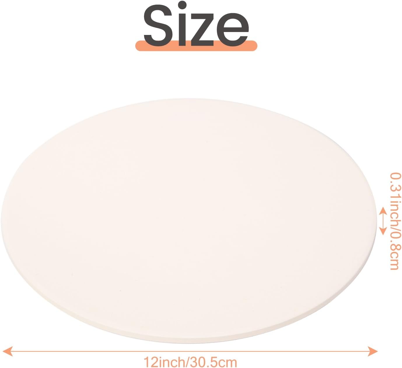 12 Inch Ceramic Pizza Stone P502227