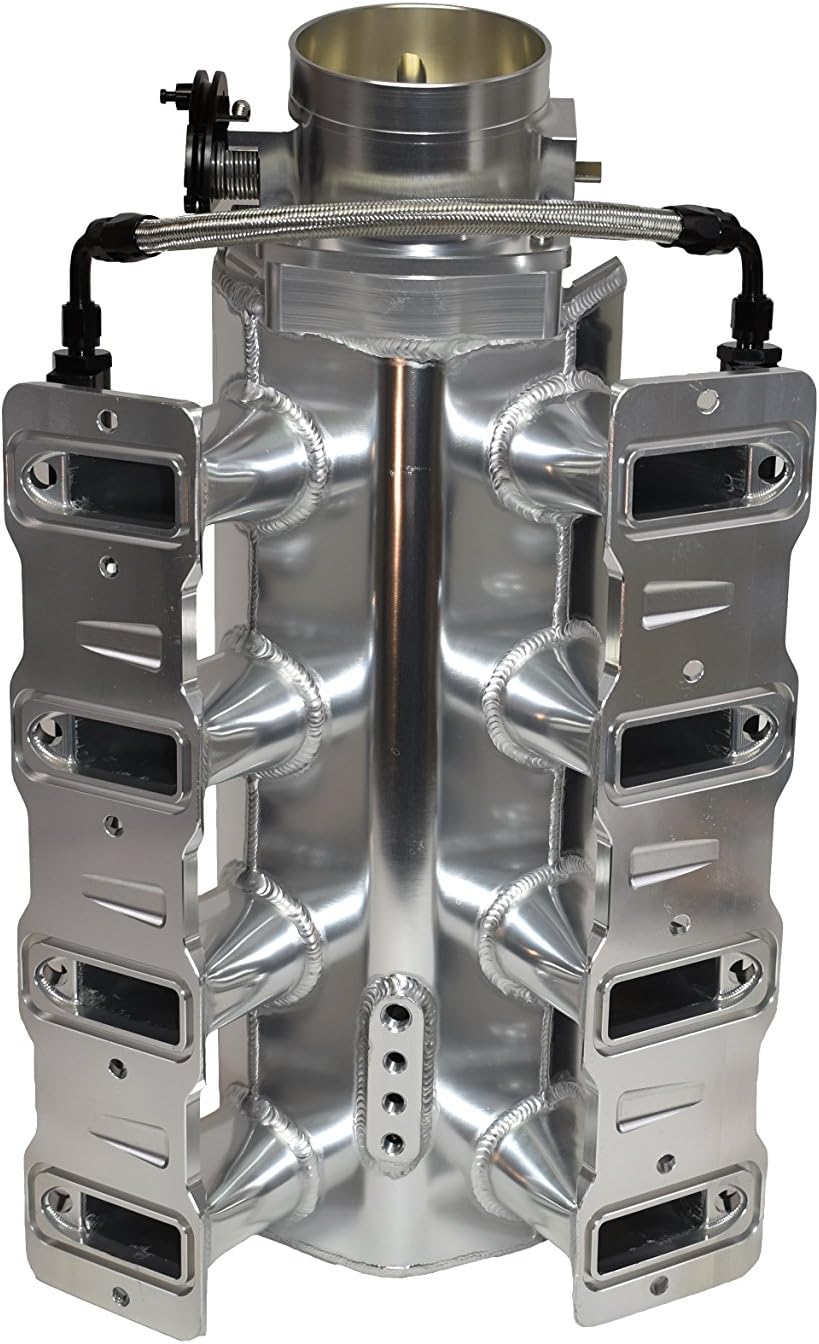 Intake Manifold 102mm Throttle Body Fabricated Metal Sheet B929386