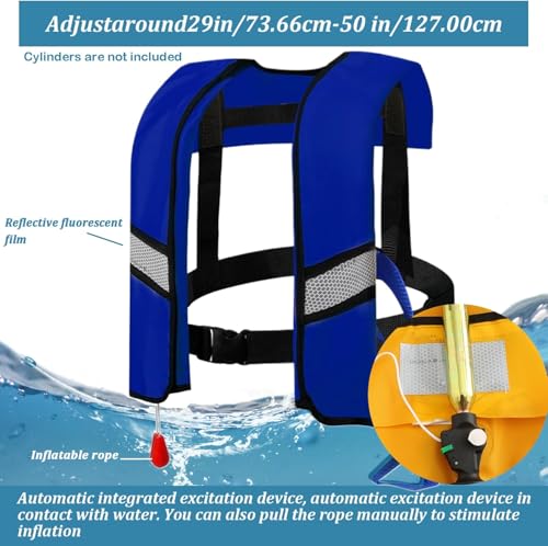 150N Automatic Inflatable Life Jacket with CO2 Inflation N453