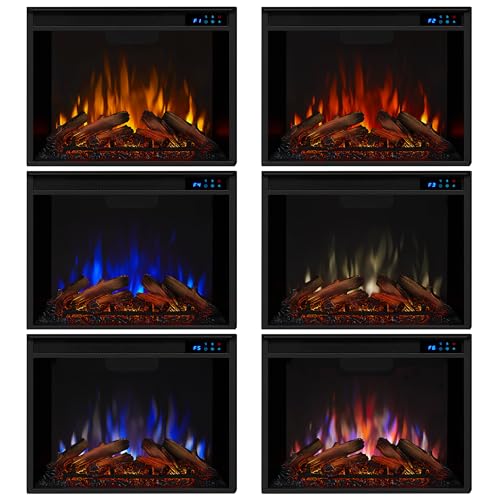White 70" Electric Fireplace TV Stand with Adjustable Shelves S553867