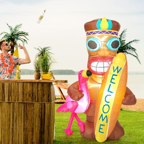 6ft Inflatable Dinosaur with LED N7243
