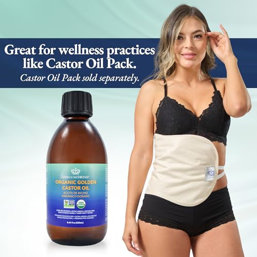 Organic Golden Castor Oil 8.4 oz A121