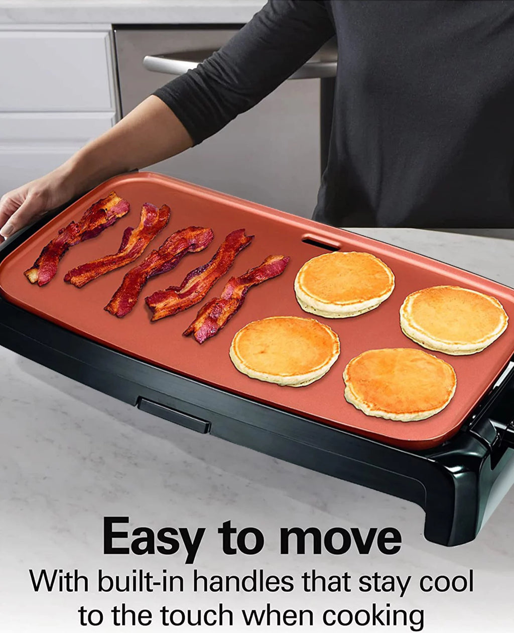 Nonstick Ceramic Electric Griddle S33407