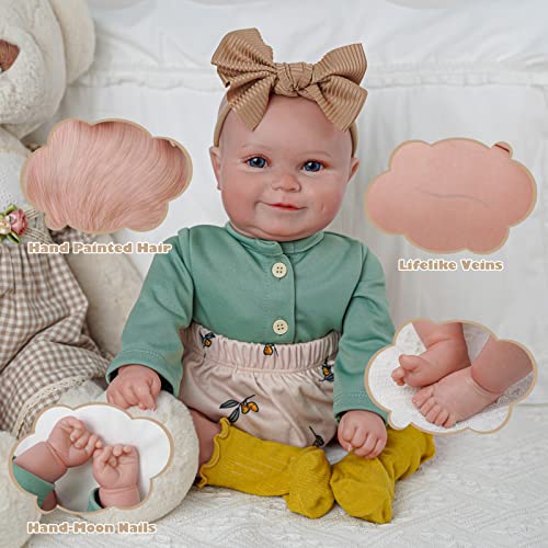 20 Inch Soft Vinyl Realistic Reborn Baby Doll I79210