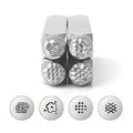 Metal Jewelry Stamps, Texture Designs Metal Stamp Pack Z147929