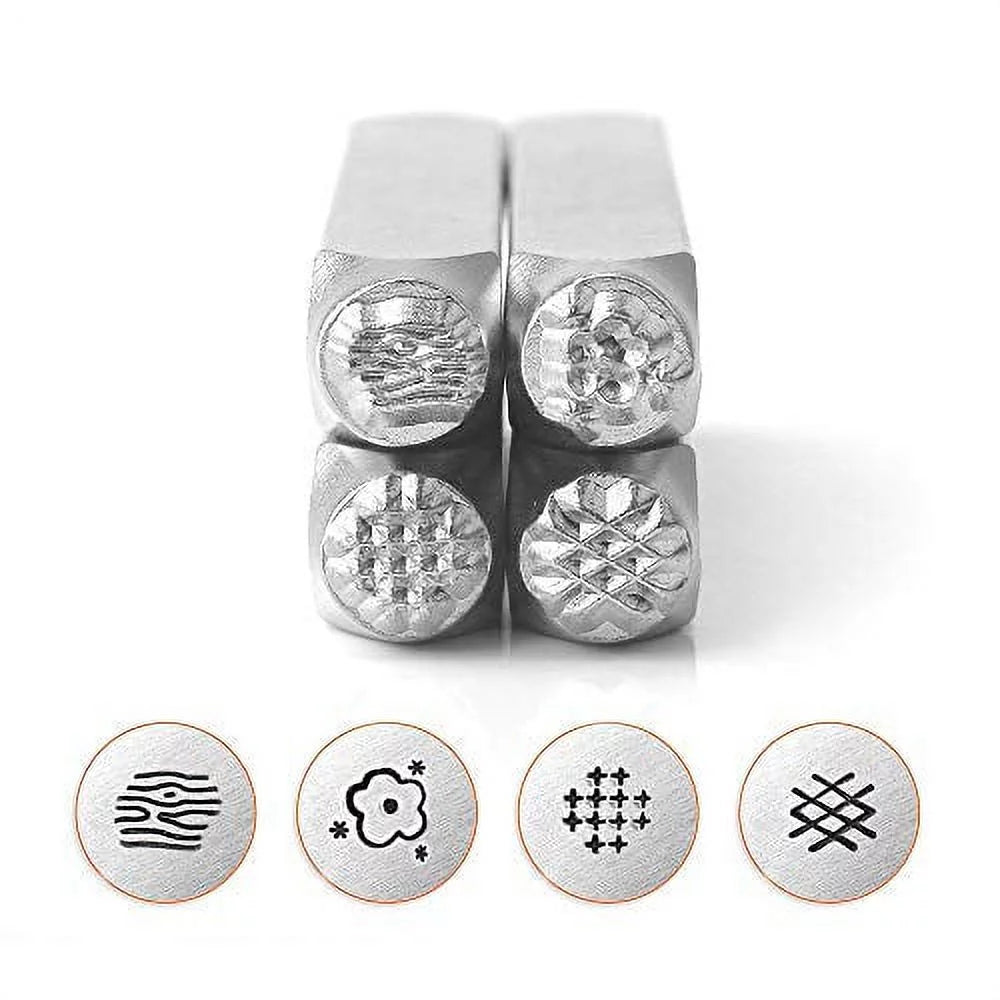 Metal Jewelry Stamps, Texture Designs Metal Stamp Pack Z147929