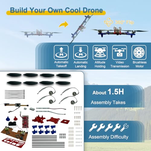 DIY Drone Kit with Brushless Motor & Dual Camera A499