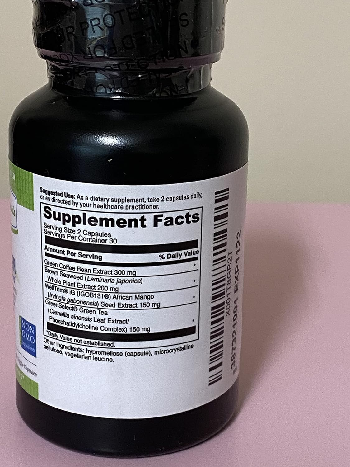 60 Gluten-Free Capsules Fat Burner Q40418