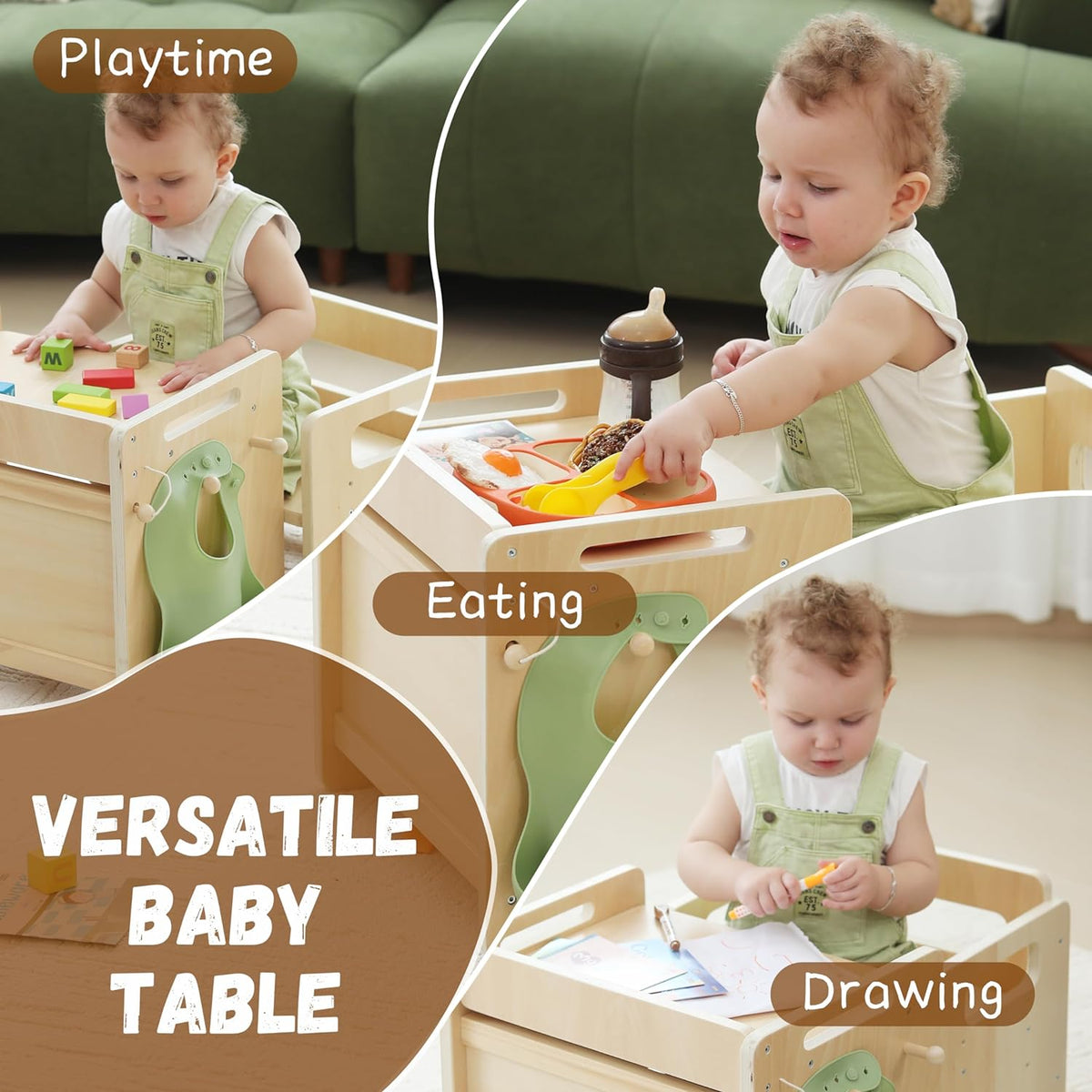 Montessori Weaning Table and Chair Set H57632