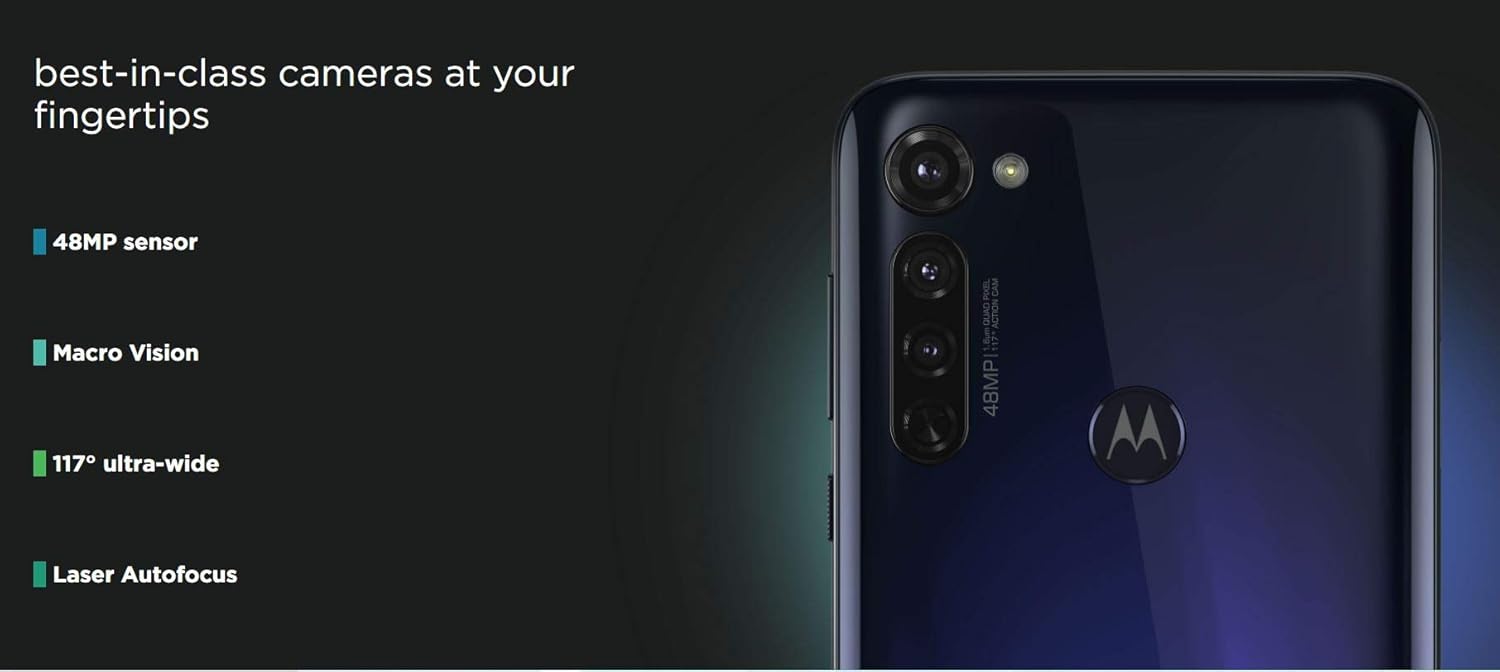 Indigo 4/128GB 48MP Camera Unlocked Smartphone G977