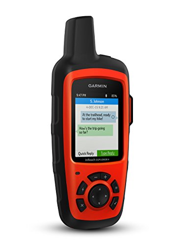 Handheld Satellite Communicator with TOPO Maps and GPS Navigation F51015