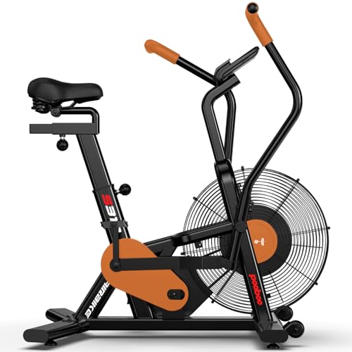 Exercise Bike with Air Resistance Bluetooth Fan Bike A517