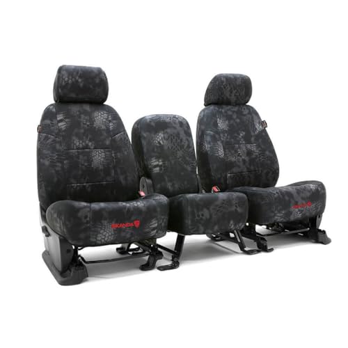 ShearComfort Custom Kryptek Neo-Supreme Seat Covers Compatible with Chevy Silverado (2020-2022) for 40/20/40 w/Non-Removable Headrests, Folddown Center Console and Center Underseat St... D377