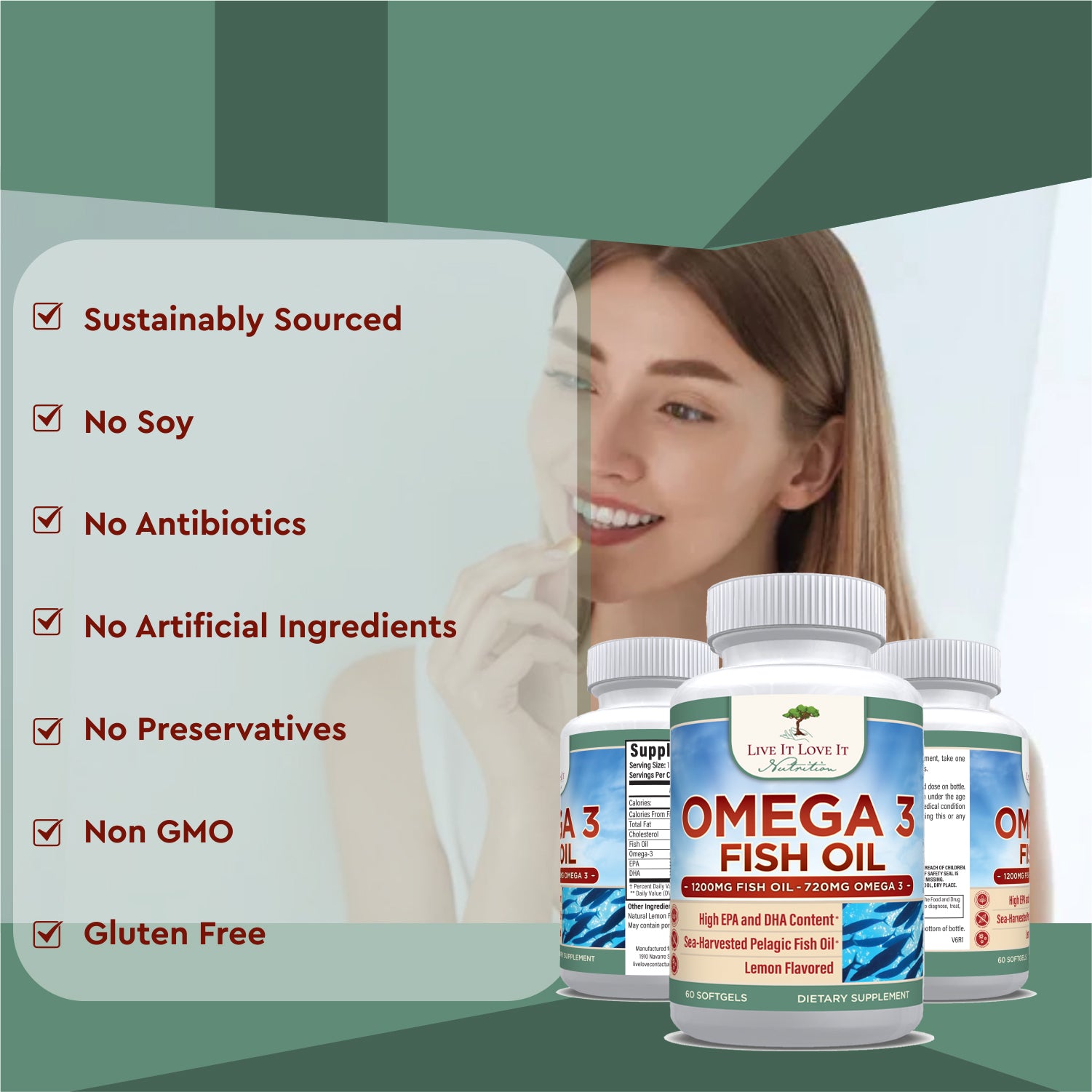 Omega 3 Fish Oil Q7758