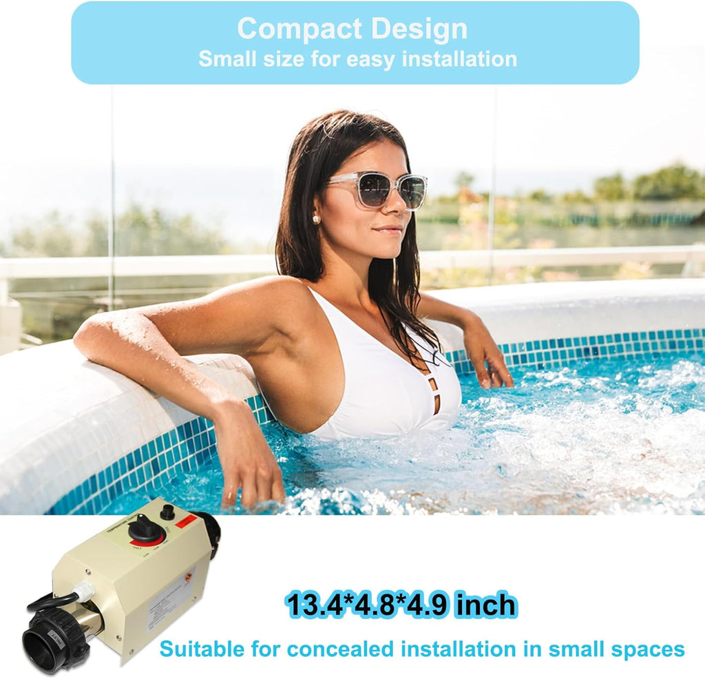 3KW 220V Electric Swimming Pool Heater W49887
