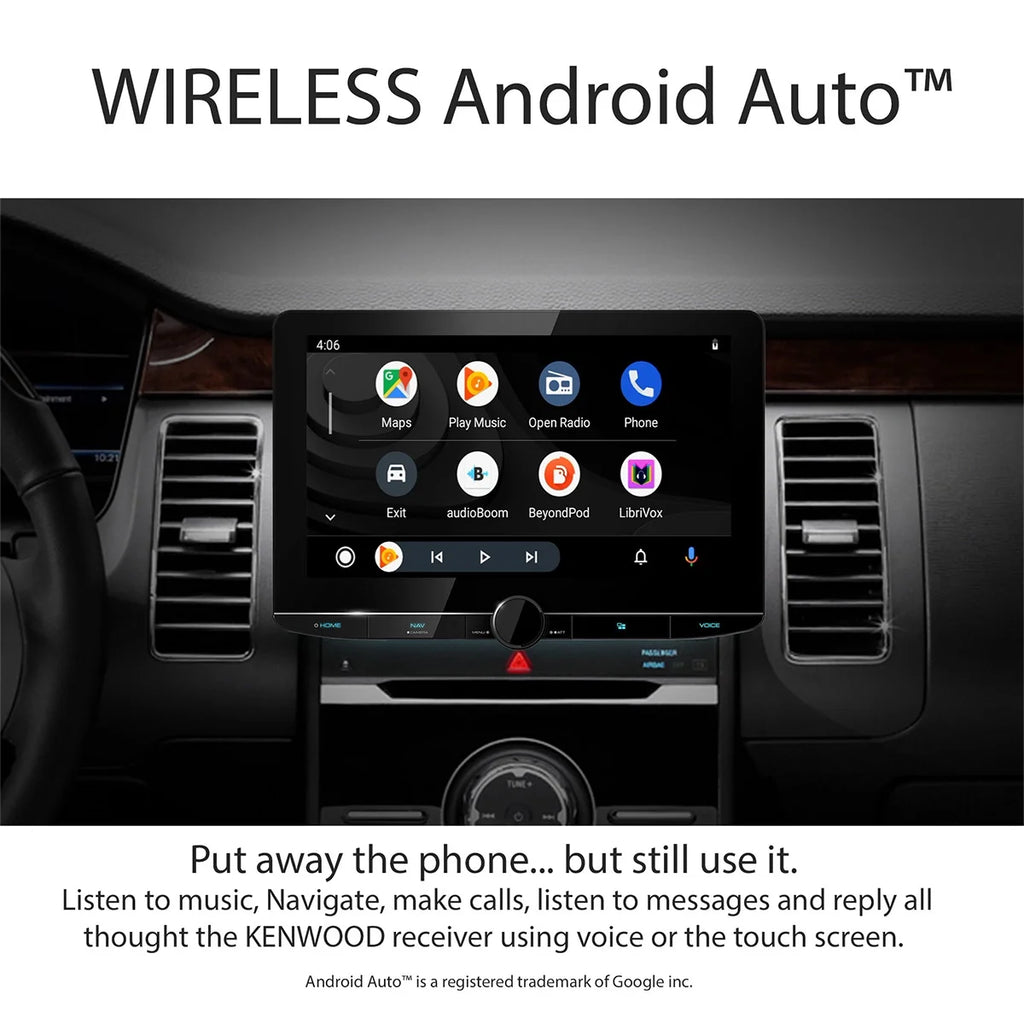 10.1" High Definition Navigation Car Stereo Receiver with Capacitive Touch Panel D676