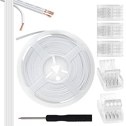 4 Pin 10mm LED Strip Connector Kit 32.8ft 5 Pcs A559037