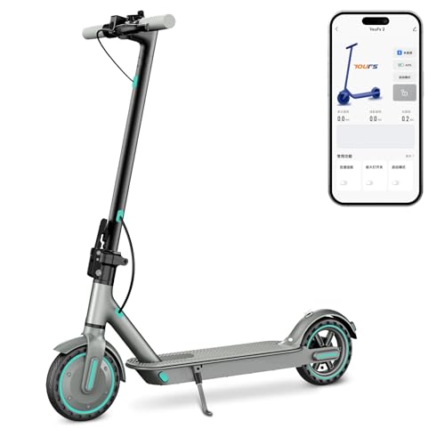 Electric Scooter with 8.5" Honeycomb Tire, Foldable Aluminum Alloy E-Scooter D291229