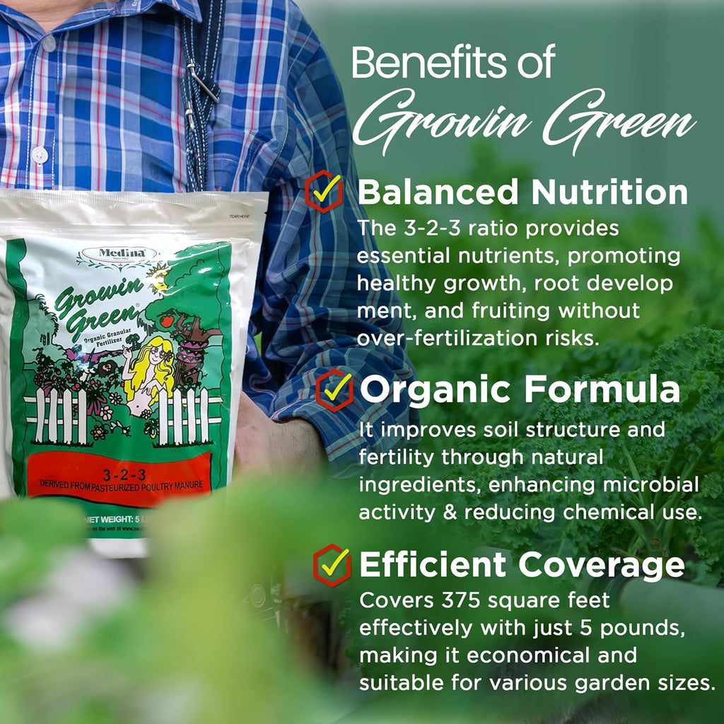 Organic Granular Fertilizer 5 lb Bag B586162