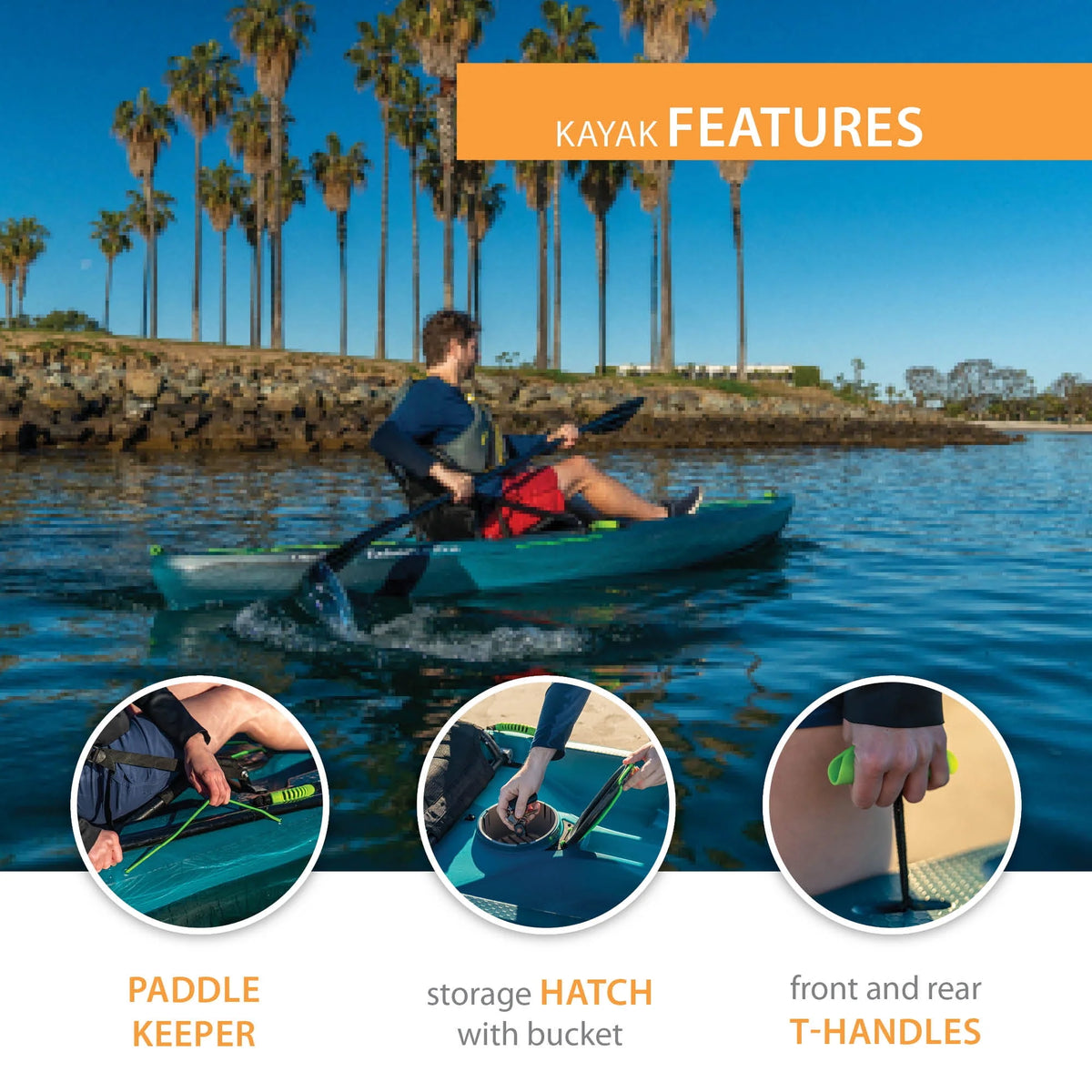 123 inch Sit-on-Top Kayak V191093