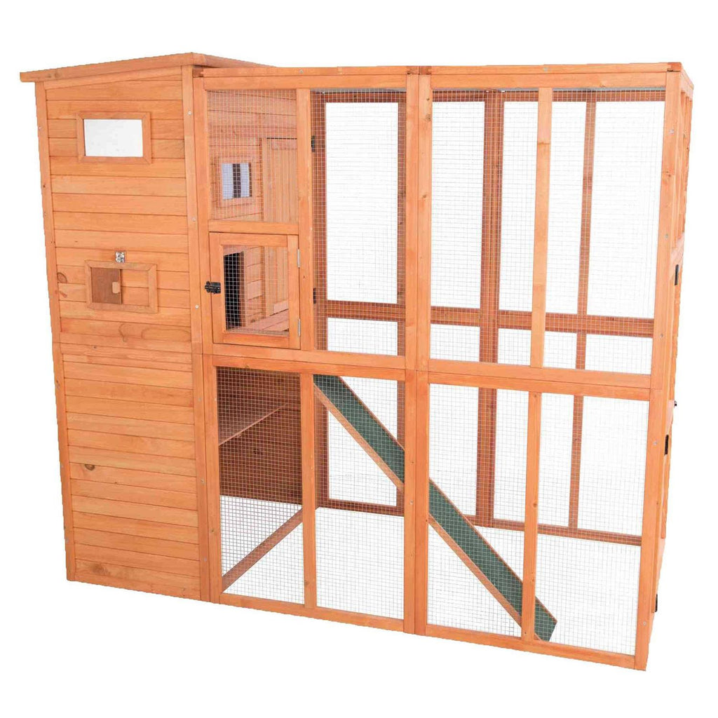 Wooden Outdoor Cat Run S3560
