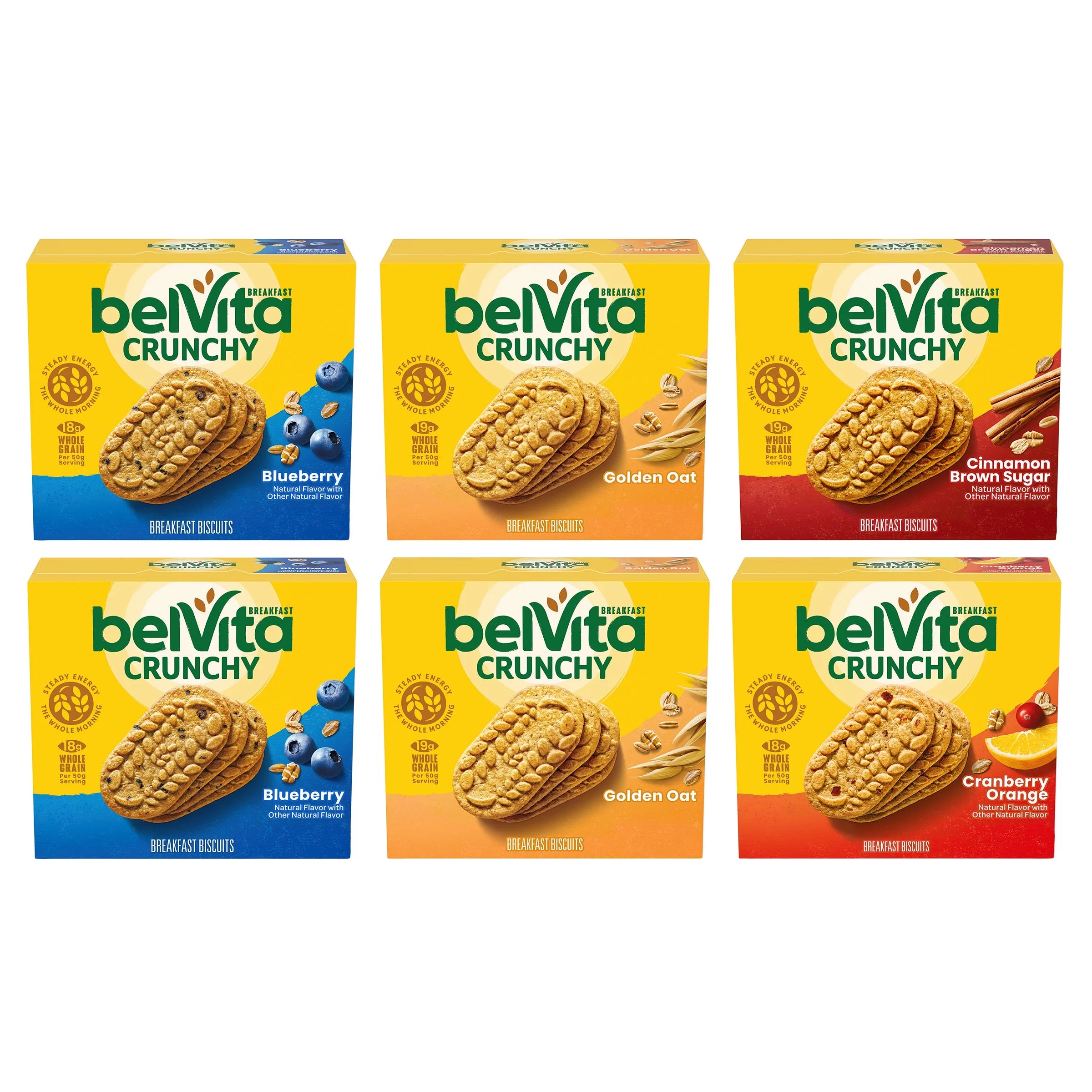 4 Flavors 30 Packs Breakfast Biscuits D7138