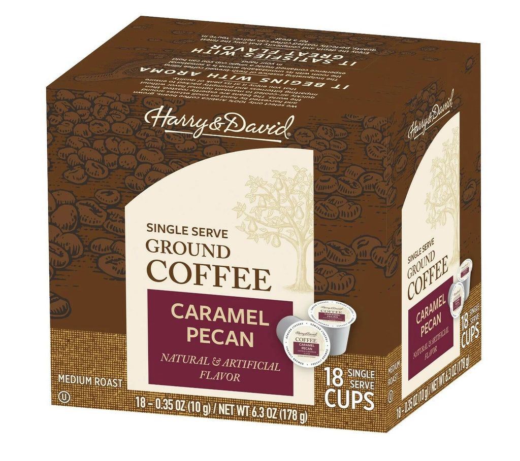 Coffee Combo, Chocolate Cherry Decadence, Caramel Pecan 2/18 ct boxes M6892