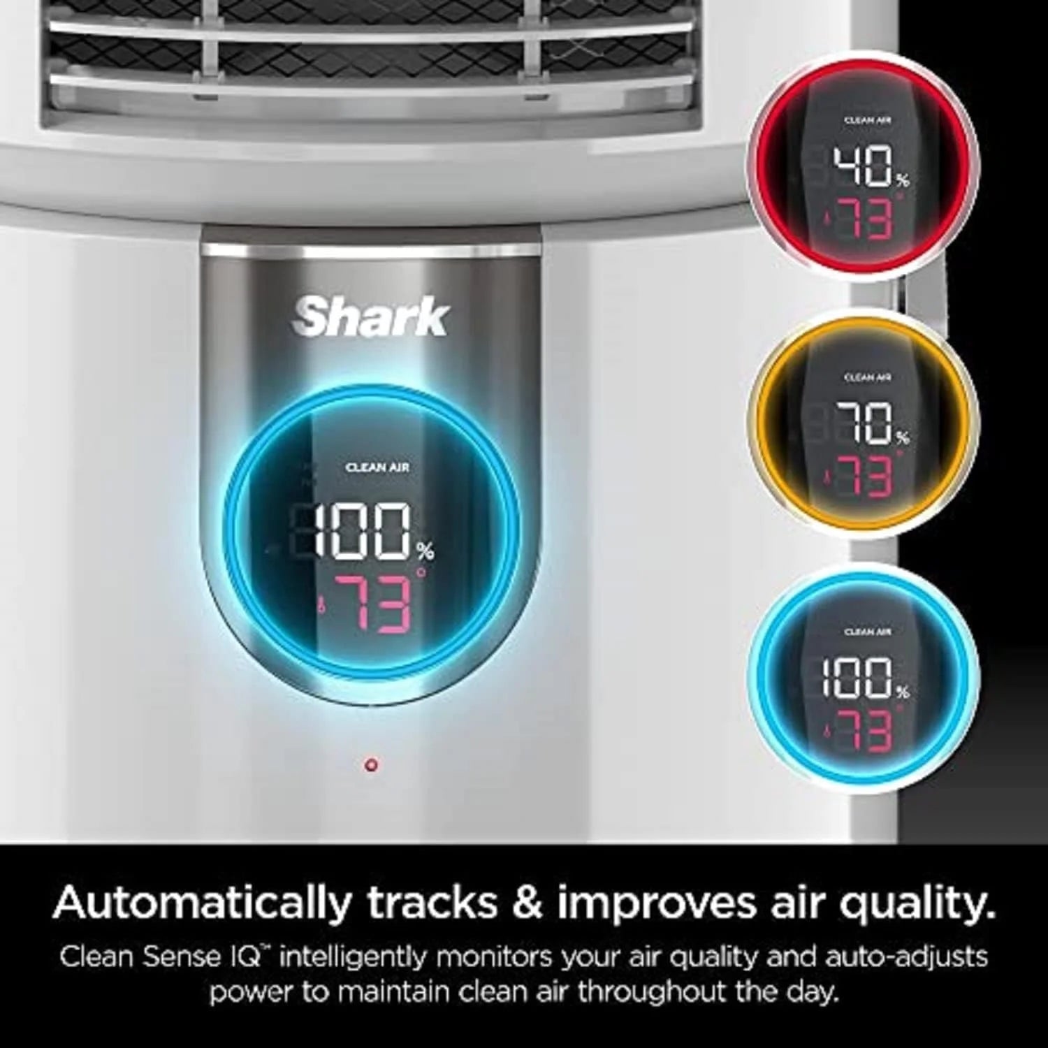 Open Box 3-in-1 Air Purifier Heater Fan HEPA Filter White X56738