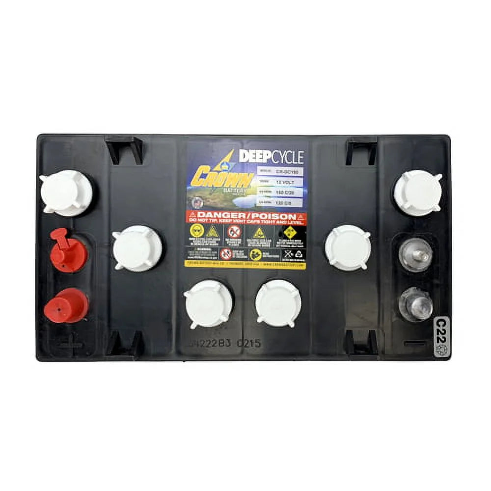 4 Pack 48V 12 Volt Golf Cart Batteries H226