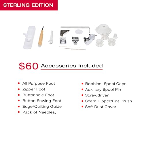 Heavy Duty Sewing Machine with Accessory Kit K881