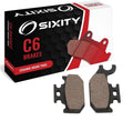 C6 Rear Ceramic Brake Pads Set T398601