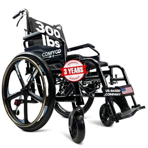 Black 17.5" Seat Width Self Propelled Wheelchair A857474