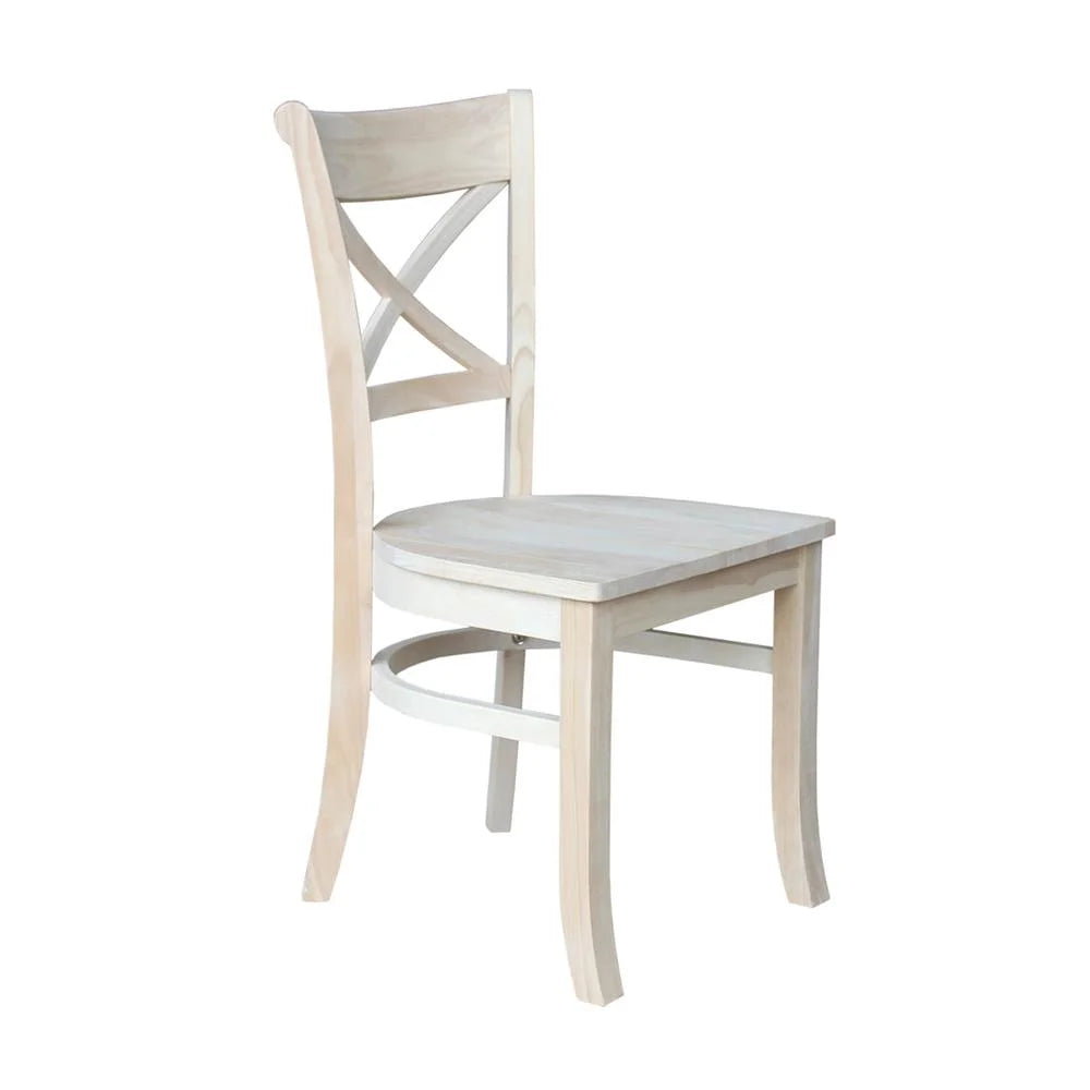 Set of Two X-Back Chairs D91826