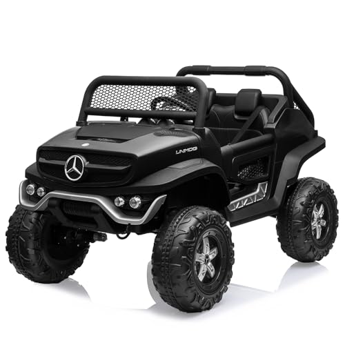 White 2 Seater 24V Battery Powered Ride On Truck W9215